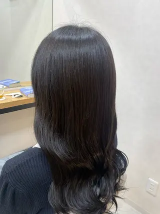 セミロング カラー HIYORI🧁 登戸のヘアスタイル