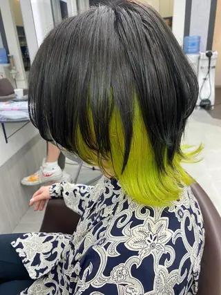 ミディアム カラー jill by gisel＿奥家のヘアスタイル