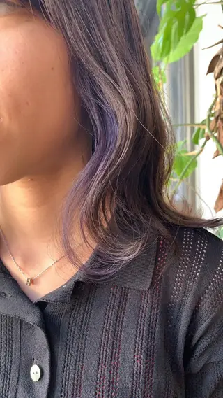 セミロング 松本  夏海のヘアスタイル