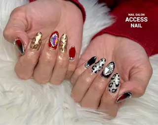 ネイル access nailのネイルデザイン