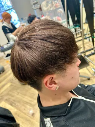 ショート カラー メンズ lico×little大通所属・あみ 🐷のヘアスタイル