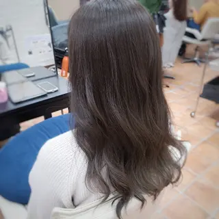 ロング カラー 💜𝑳𝑼𝑵𝑨 🌻母良田愛美🌻のヘアスタイル