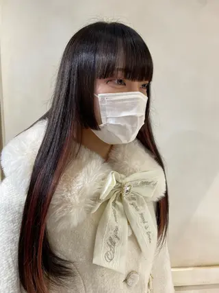 ミディアム カラー SALOWIN 新宿三丁目East所属・縮毛矯正/艶カラー /美髪/ﾒｸﾞﾐのヘアスタイル