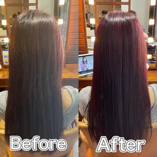 セミロング stylist YUTOのヘアスタイル