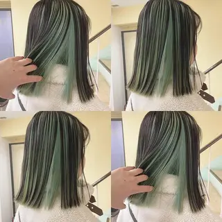 カラー 渋谷:インナーカラー ／🍒エリカ🍒のヘアスタイル