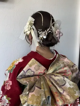 カラー ヘアアレンジ Hana / knackのヘアスタイル