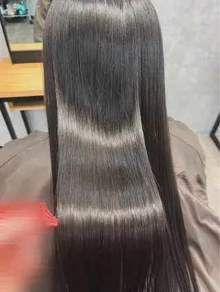 ロング 熊谷 有紗のヘアスタイル