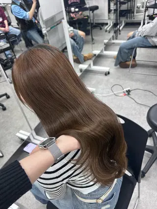 カラー 🥂上品ワンホンヘア 🥂nozomiのヘアスタイル