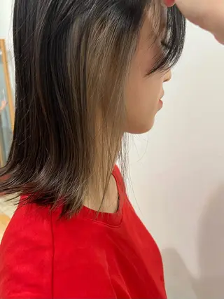 ミディアム カラー PANOLA下北沢店所属・メンズパーマ モデル募集🎀ユウリのヘアスタイル