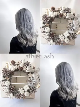 ロング ヲタク美容師 店長　上原のヘアスタイル