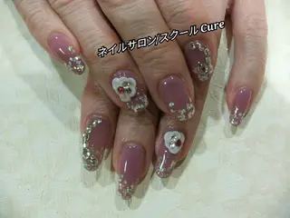 ミディアム ネイル ネイルサロン Cureのネイルデザイン
