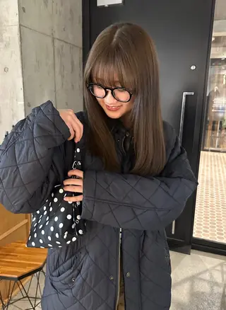 セミロング 中里　凜 /自由が丘のヘアスタイル