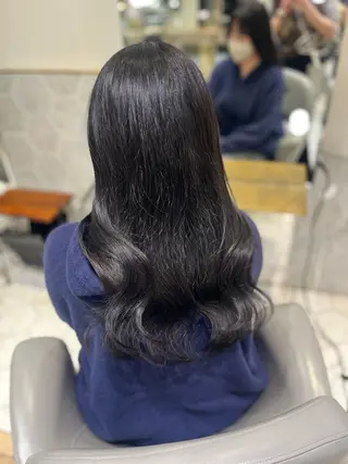 ロング カラー 栄/透明感ツヤカラー /Kahoのヘアスタイル