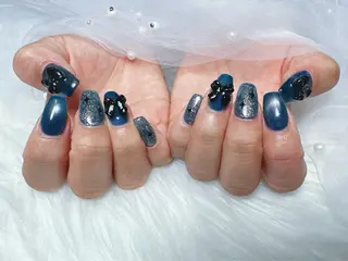 ネイル 【Eclat ｴｸﾗ】nail＆beauty所属・Eclat〔ｴｸﾗ〕 MOEKA𝜗𝜚*のネイルデザイン
