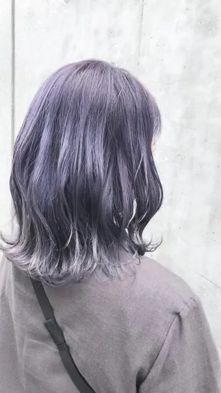 ミディアム カラー 自宅での再現性👌 溝の口/中裕樹のヘアスタイル