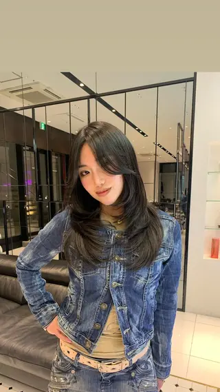 ロング keen吉祥寺所属・keen吉祥寺🐆 レイヤー/NAO🩶のヘアスタイル