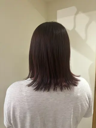 セミロング カラー natsuki /HUI 金山のヘアスタイル