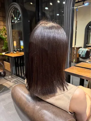 ミディアム MINX/小玉拓実/ 縮毛矯正/パーマのヘアスタイル