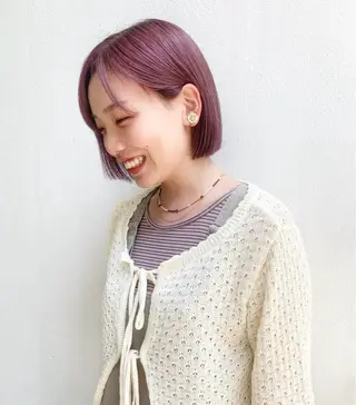 ミディアム MIKA 柏のヘアスタイル