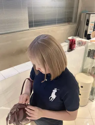 カラー ハイトーン/くすみ カラー seina★のヘアスタイル