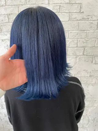 ミディアム カラー ブリーチ特化 ハイトーンRYOYAのヘアスタイル