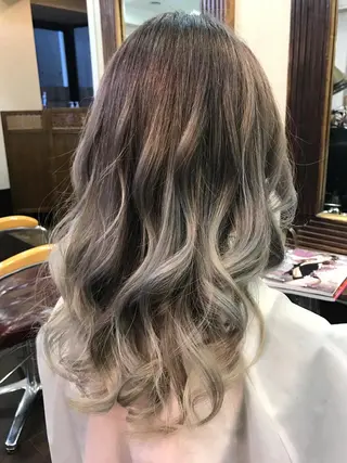 ミディアム セミロング ロング カラー ミニモお気に入り数 No.1宍戸雄弥のヘアスタイル