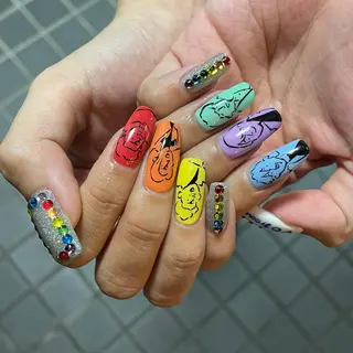 ネイル 中牟田 彩水のネイルデザイン