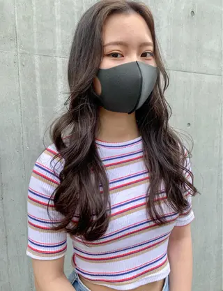 ロング カラー メンズ yuka .のヘアスタイル