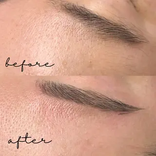 メンズ アイブロウ 眉毛&フェイス WAX専門ハルヒラリの眉毛・アイブロウイメージ