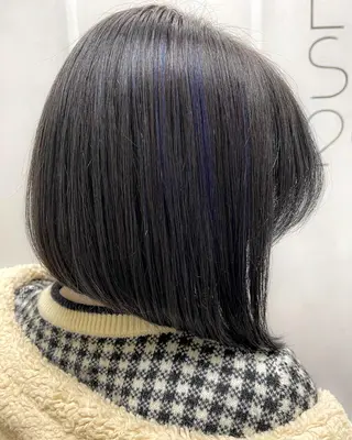 ショート カラー OAK溝の口 𖠋SHINYAのヘアスタイル