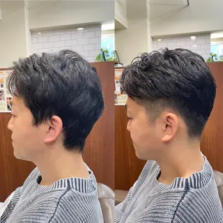ショート メンズ トレサンパ所属・💈トレサンパ 💈金山駅✂︎愛実のヘアスタイル