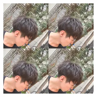 ショート カラー メンズ ange☞ soutaのヘアスタイル