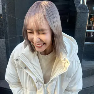 ミディアム AI TOKYO　S所属・mizuki 【韓国レイヤー】のヘアスタイル