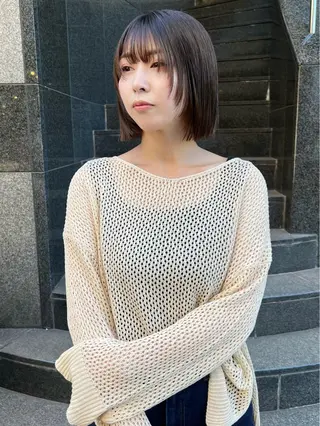 ミディアム AI TOKYO　S所属・mizuki 【韓国レイヤー】のヘアスタイル