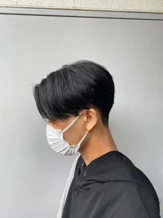 ショート メンズ 🟦ニュアンス/メン ズパーマ横浜🟦のヘアスタイル