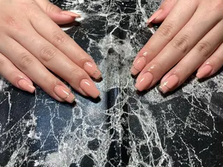 セミロング ネイル ✴︎ Delightのネイルデザイン