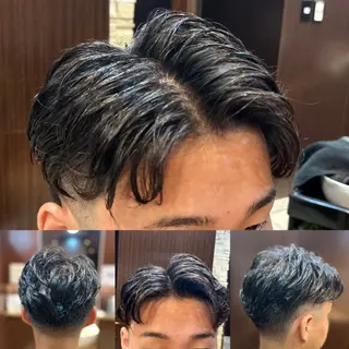 ショート パーマ メンズ 💈田上 立輝のヘアスタイル