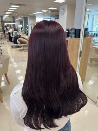 カラー 🎀暖色カラー/透明 感カラー/ひな🎀のヘアスタイル