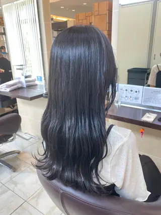 ロング ⭐️透明感カラー/ パーマ⭐️宮野翔のヘアスタイル