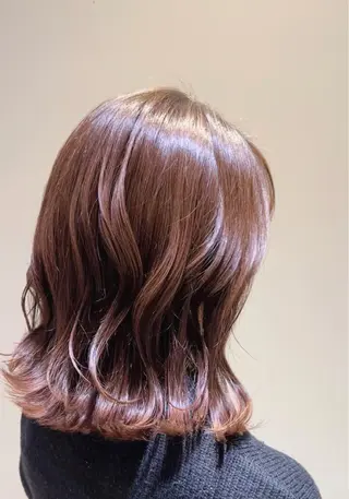 カラー Anche所属・カットモデル様 募集中のヘアスタイル