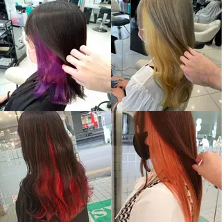 ミディアム パーマ あらげ 🌈推しカラー🌈ᵕのヘアスタイル