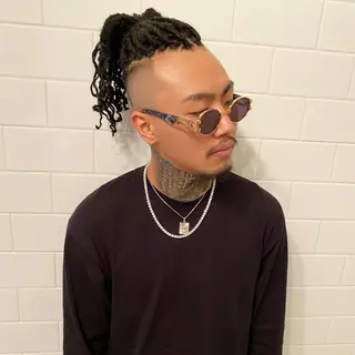 セミロング カラー パーマ ヘアアレンジ メンズ キッズ ネイル マツエク・マツパ 中元 淳のヘアスタイル