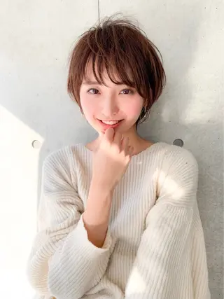 ショート 透明感カラー/ ブリーチ/💓パタオのヘアスタイル