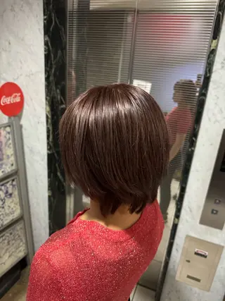 ショート カラー 椎葉 祐也のヘアスタイル