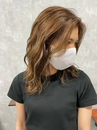 ミディアム C’LD hair  produce /シールドヘア所属・モテ髪/ボブ/ショー ト/アダチフウトのヘアスタイル