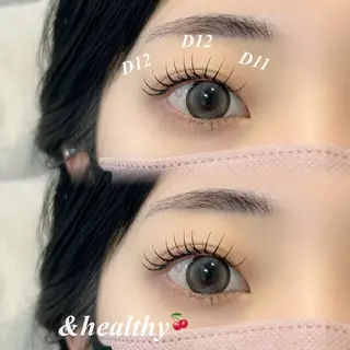 マツエク・マツパ eyenail Lilyのマツエク・マツパデザイン