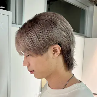 ショート カラー メンズ ネヅ カオルのヘアスタイル