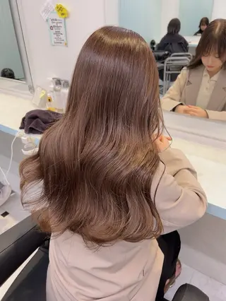 ロング カラー 🥞ベージュ系カラー 【すずきりほ】🥞のヘアスタイル