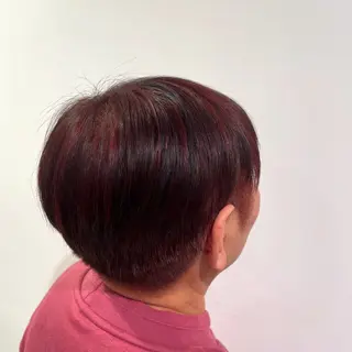 ショート カラー hairsalon de Forever vida所属・メンズモデル板橋 島田依杏のヘアスタイル