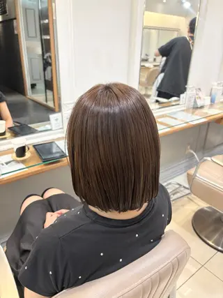 ミディアム パーマ カラー🎀ブリーチ 🎀Honoka🎀のヘアスタイル